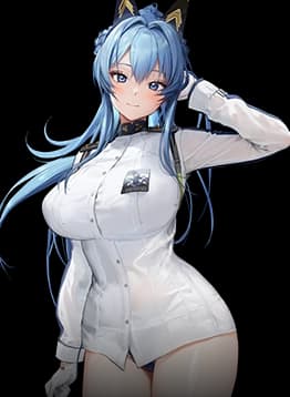 Helm: Aquamarine - NIKKE character portrait