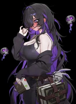 Label - NIKKE character portrait
