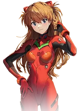 Asuka Shikinami Langley - NIKKE character portrait