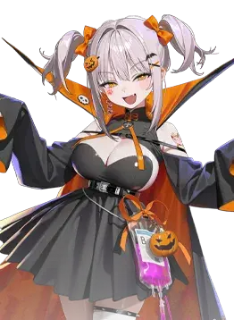 Belorta: Pumpkin Witch - NIKKE character portrait